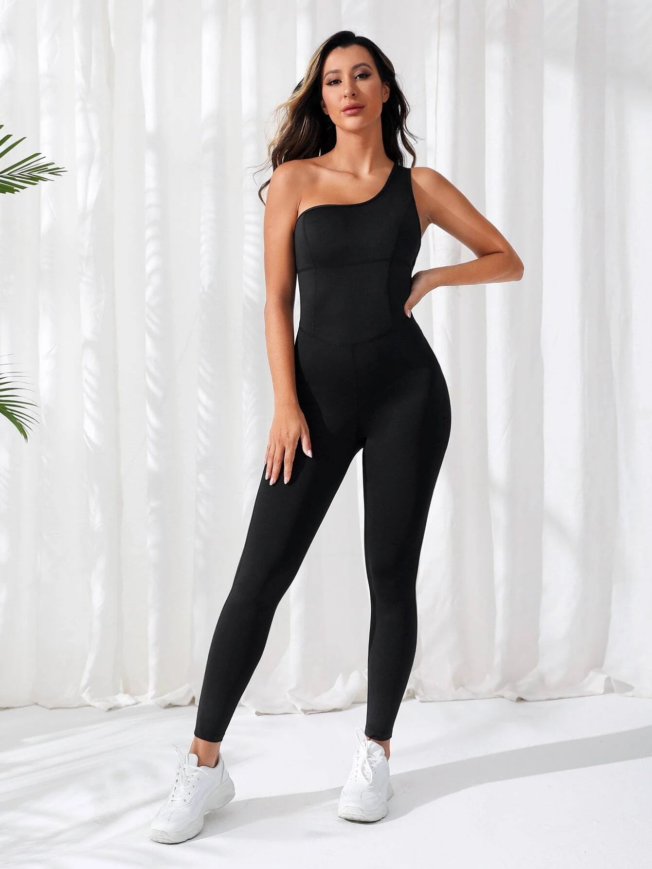 Arleth Strappy Backless Workout Jumpsuit AECH ACTIVE