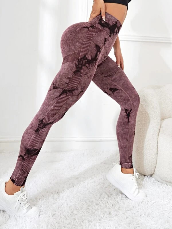 Aiyana Tie Dye Workout Leggings AECH ACTIVE