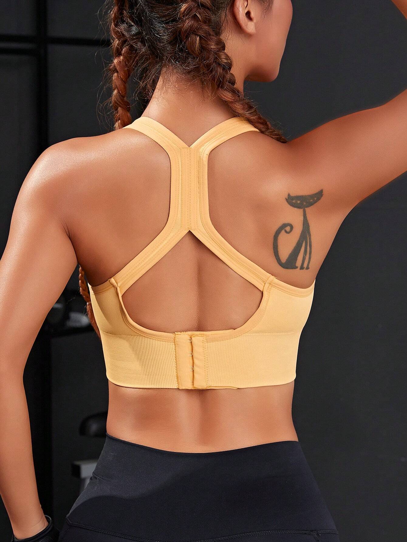 Aadhya High Support Cut Out Back Sports Bra AECH ACTIVE