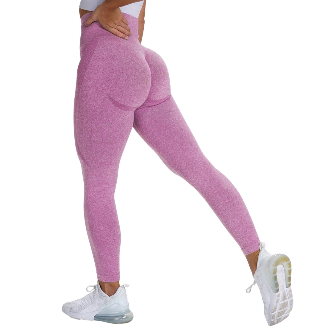 Rosy Brown Anissa Contour Workout Leggings