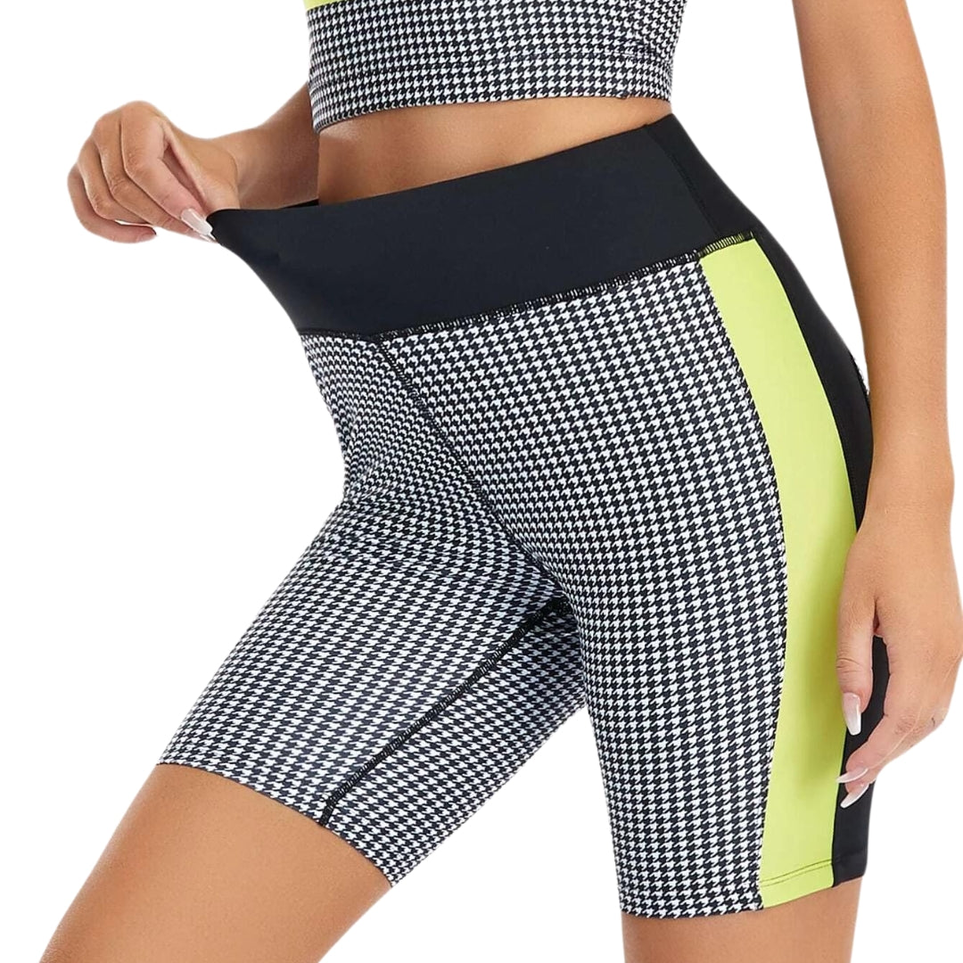 Rosy Brown Liliana Side Stripe Workout Shorts